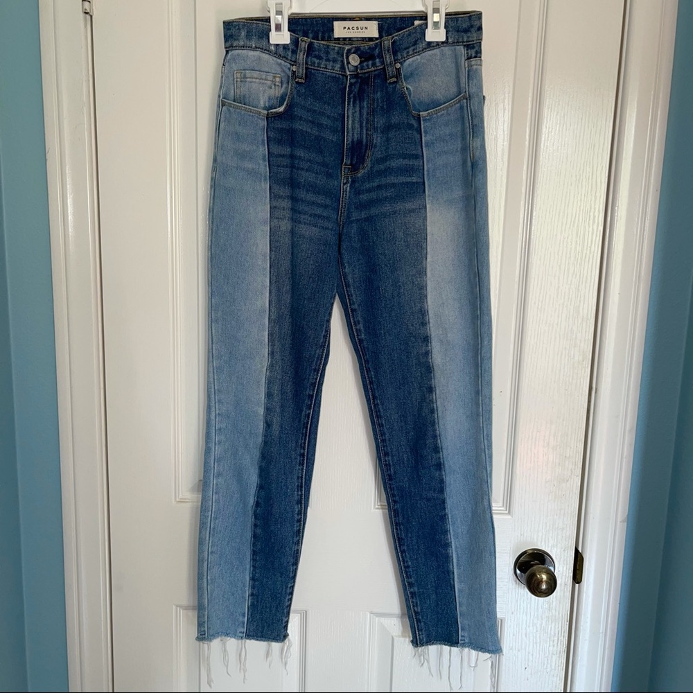 PacSun Two Tone Jeans - Picture 4 of 14